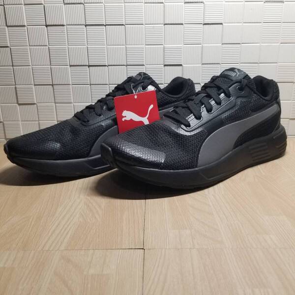 送料無料・新品未使用!!プーマ PUMA ランニングシューズ スニーカー / テイパー / 黒 ブラック 26.0cm