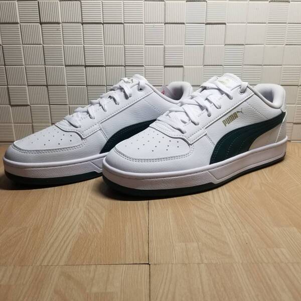 送料無料・新品未使用!!プーマ PUMA カジュアルシューズ スニーカー / ケーブン 2.0 / 白 ホワイト 定価7590円 27.5cm