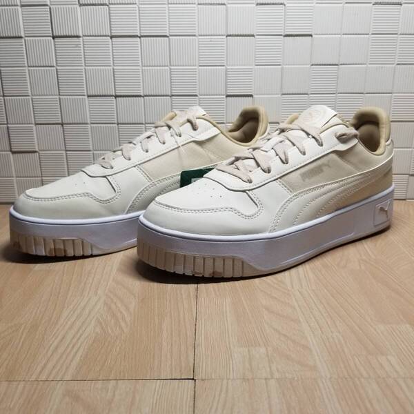 送料無料・新品未使用!!プーマ PUMA カジュアルシューズ スニーカー / キャリーナ ストリート ベター / アイボリー 23.0cm