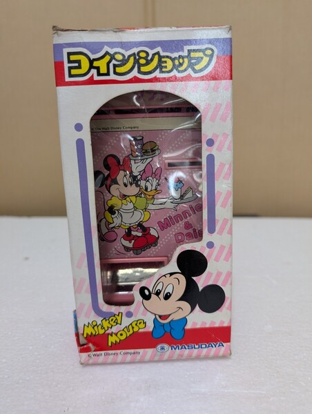 1988年 MASUDA マスダヤ MICKEYMOUSE ミッキーマウス コインショップ MINNIE&DAISY ミニーマウス 自動販売機 ジャンク品 MADE IN JAPAN