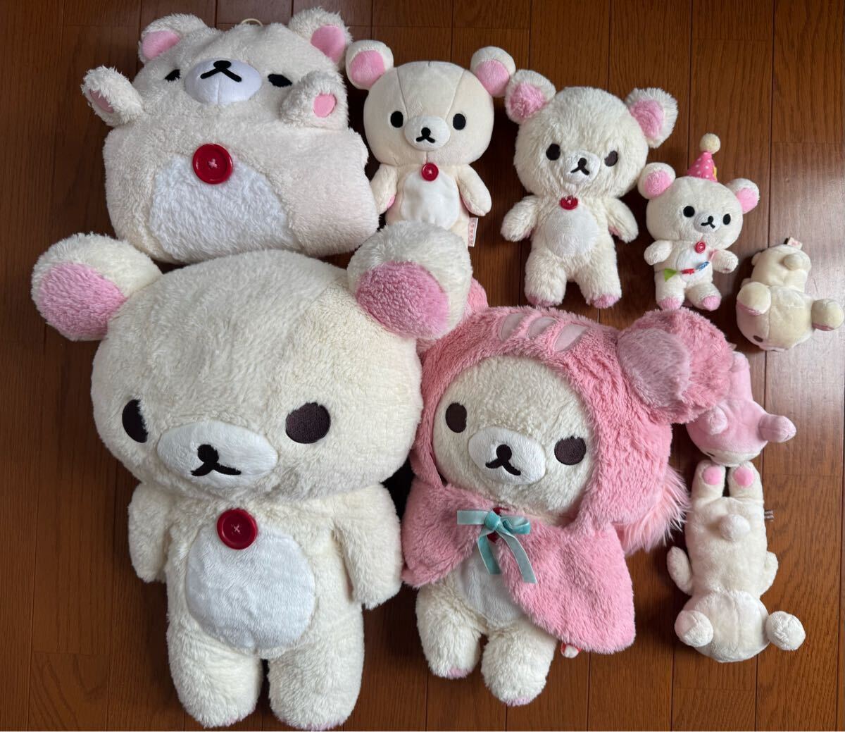 リラックマ コリラックマ ぬいぐるみ マスコット ペア まとめ売り Yahoo!オークション -「リラックマ ぬいぐるみ セット」の落札