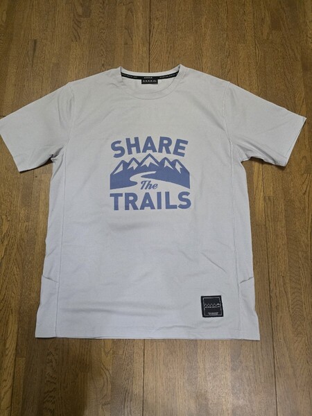 マウンテンマーシャルアーツ MMA share the trail T Lサイズ グレー