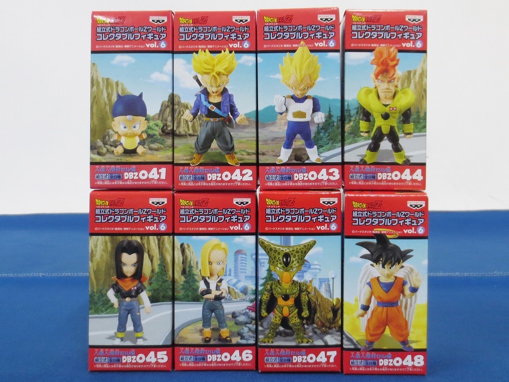 【未開封】組立式ドラゴンボール改 ワールドコレクタブル vol.6 全8種 Yahoo!オークション -「ドラゴンボール コレクタブル vol.6」の