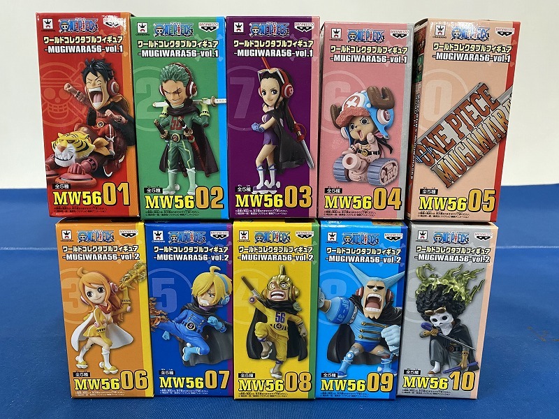 ワンピースコレクションフィギュア 56体セット Yahoo!オークション -「ワンピース ワールドコレクタブル