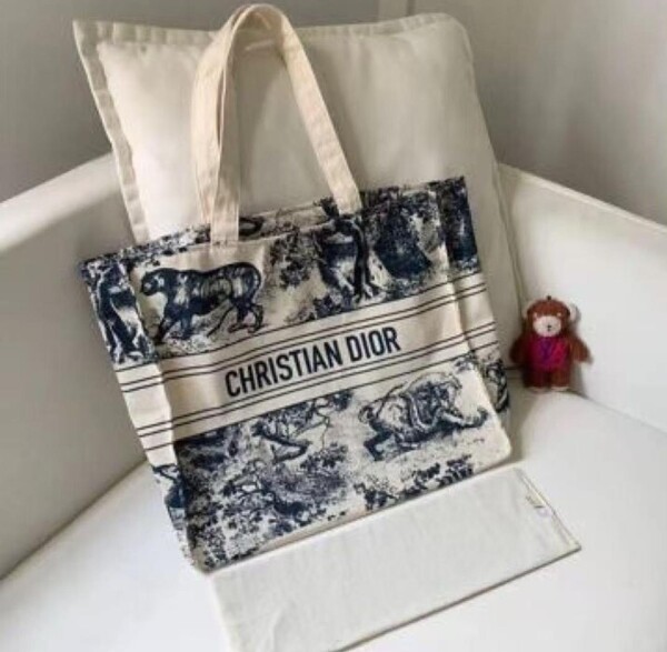 非売品Dior トワルドゥジュイ トートバッグ ノベルティ ★底板付