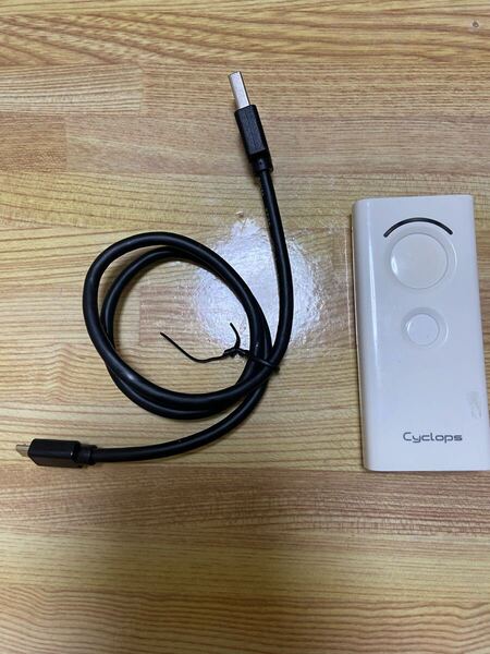アルフ Cyclops ALF ARK-5000X-W 超小型・軽量データコレクタ (白) スキャナー ワイヤレスバーコードリーダー Bluetooth