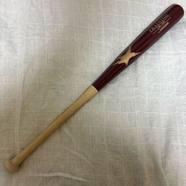 ほぼ新品 1100g 85cm 硬式 軟式 木製 トレーニングバット 実打可 野球 リーグスター ミズノ ゼット ssk アシックス