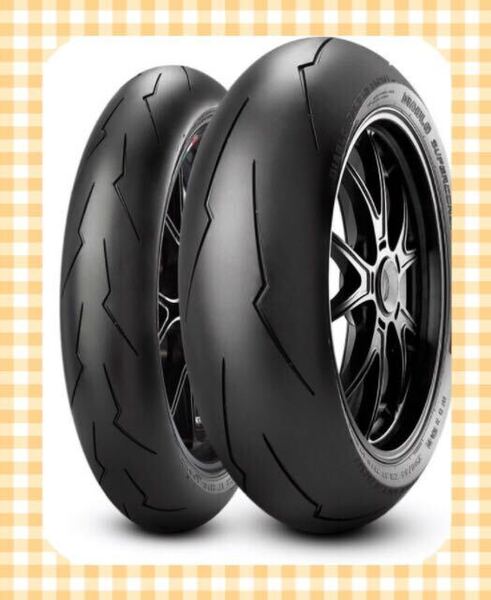 【新品】PIRELLI DIABLO SUPERCORSAピレリ ディアブロ スーパーコルサ V3 〔SP〕120/70ZR17 , 180/55ZR17 セット