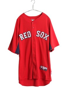 красный носки Baseball рубашка мужской M / MLB официальный majestic большой Lee g форма игра рубашка джерси накладывающийся надеты