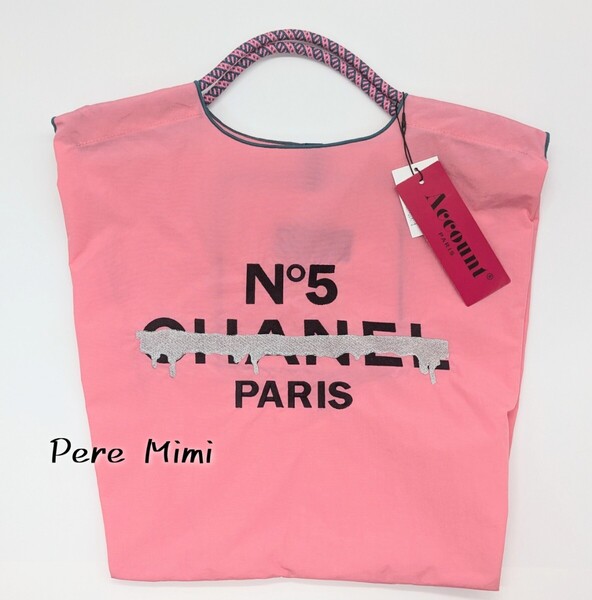 MICALLE MICALLE Account トートバッグ 新品 ピンク