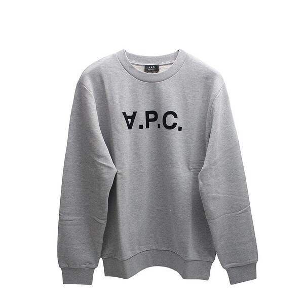 アーペーセー A.P.C. SWEAT STANDARD GRAND VPC トレーナー M27907-COHBN-TPI-L メンズ レディース グレー スウェット