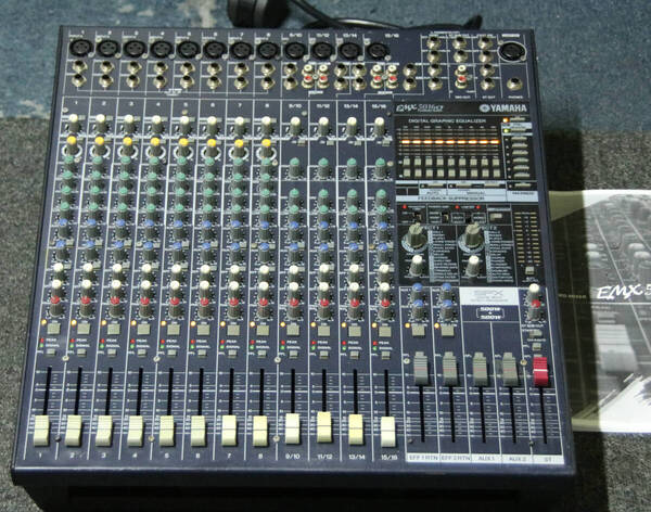 YAMAHA ヤマハパワードミキサー EMX5016CF エコーリバーブ付