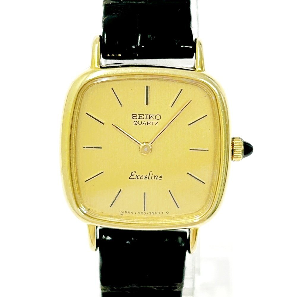 【希少•美品】EXCELINE 14KT レディース 腕時計14金 Yahoo!オークション -「セイコー エクセリーヌ 14k」の落札相場