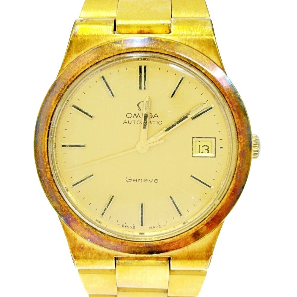 オメガ OMEGA Geneve 自動巻き腕時計 ジャンク Yahoo!オークション -「オメガ ジュネーブ ジャンク」(その他