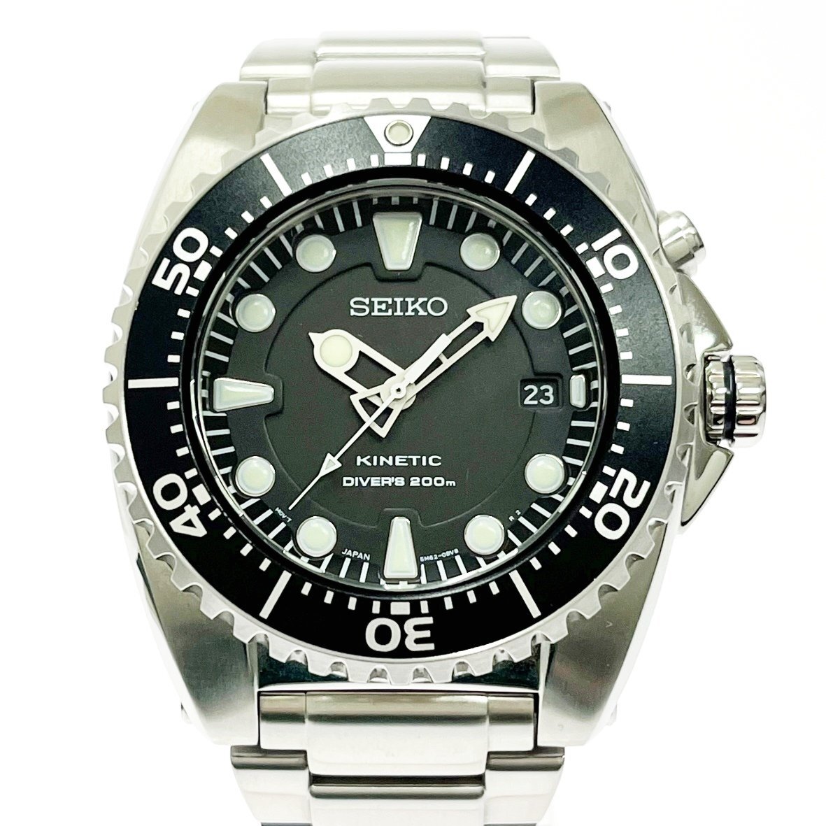SEIKO Kinetic Perpetual 腕時計 ジャンク Yahoo!オークション -「seiko kinetic ジャンク」の落札相場