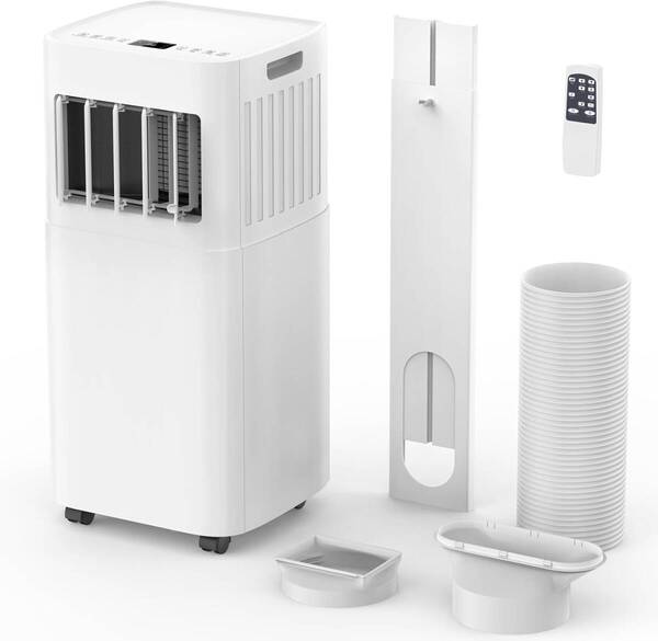Nayuoo スポットクーラー 家庭用 移動式エアコン 工事不要 2.63KW【2025新進化小さく薄く】スポットエアコン9畳 冷房 除湿40L