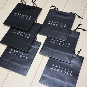 バーニーズニューヨーク Barneys New York 6枚セット ショップ袋 バック 紙袋