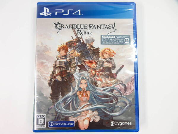 中古美品 PS4 グランブルーファンタジー リリンク GRANBLUE FANTASY Relink グラブルリリンク 送料無料