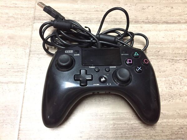 ★動作品即決★PS4 ホリ FPS プラス コントローラー 連射機能付き ブラック15