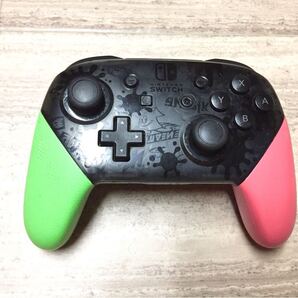 ☆動作良品即決☆ ニンテンドースイッチ Proコントローラー プロコン スプラトゥーン2