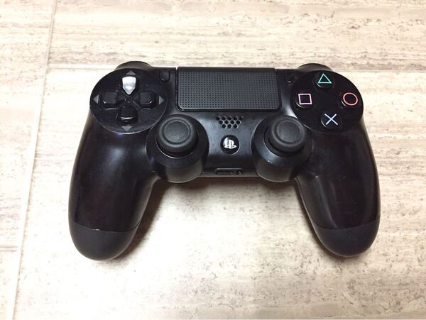 ★美品即決★分解清掃済み★PS4 SONY純正品 コントローラー デュアルショック4 ブラック