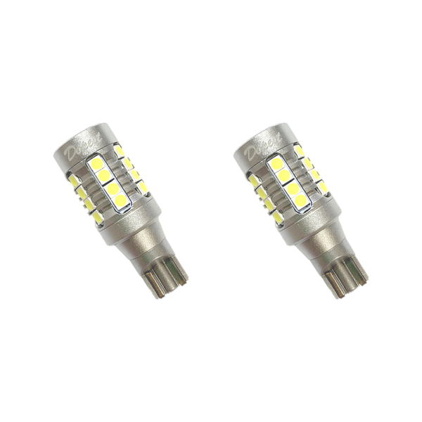 Dopest T16 LED バックランプ 爆光 12V 純白色 HV EV車 対応 後退灯 ホワイト 明るい ウェッジ バルブ パーツ