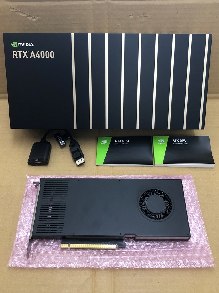 Yahoo!オークション -「nvidia rtx a4000」の落札相場・落札価格