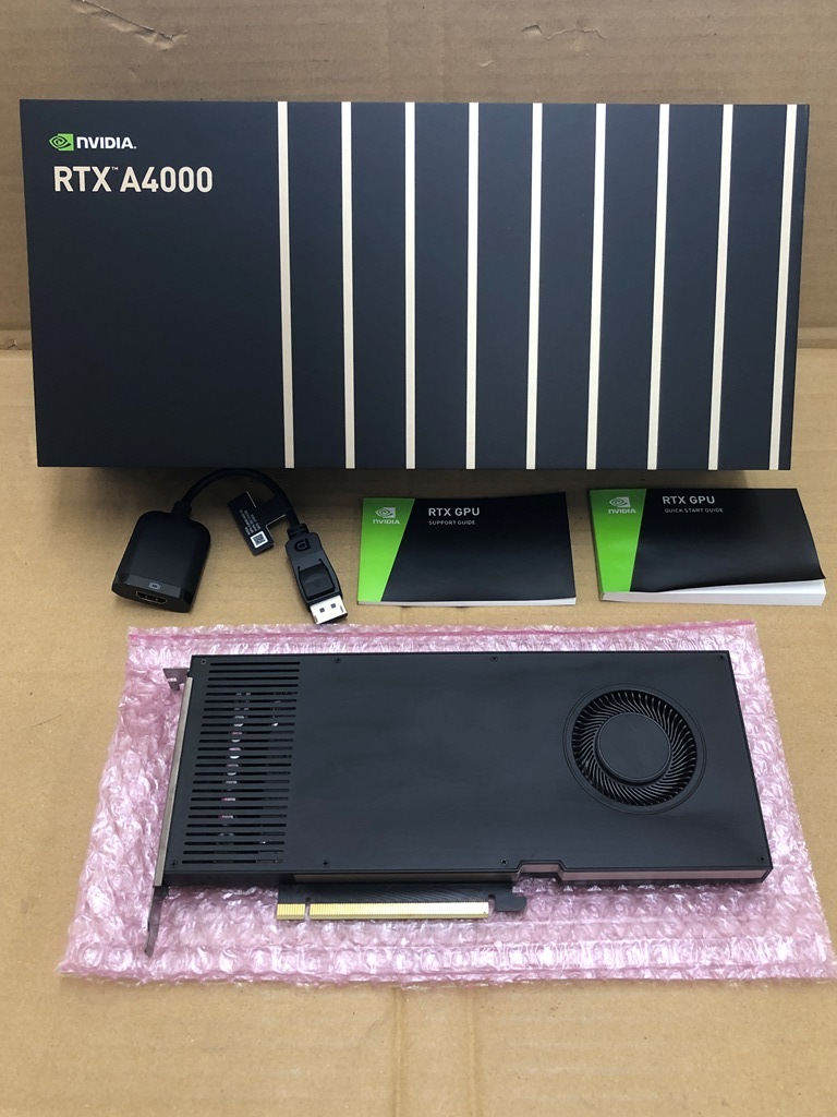 Yahoo!オークション -「nvidia rtx a4000」の落札相場・落札価格