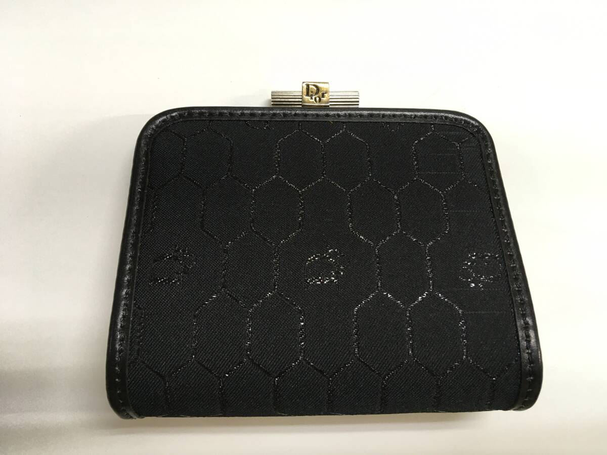 Dior 小銭入れ 小物入れ 財布 がま口 本革 レザー ディオール Yahoo!オークション -「がま口小銭入れ」(ディオール) (て)の