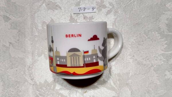 718-5 スターバックス ミニマグカップ デミタスカップ(5.8×4.8㎝59ml)YOU ARE HERE collection ベルリン BERLIN