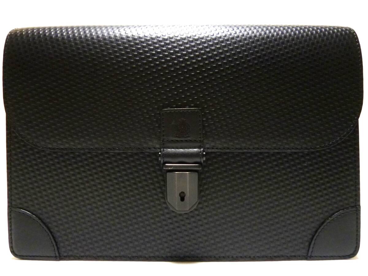  редкость!! Dunhill dunhill ручная сумочка L3L690A микро ti-eito превосходный товар!!