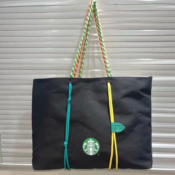 スターバックス トートバッグ スタバ 海外限定 ブラック