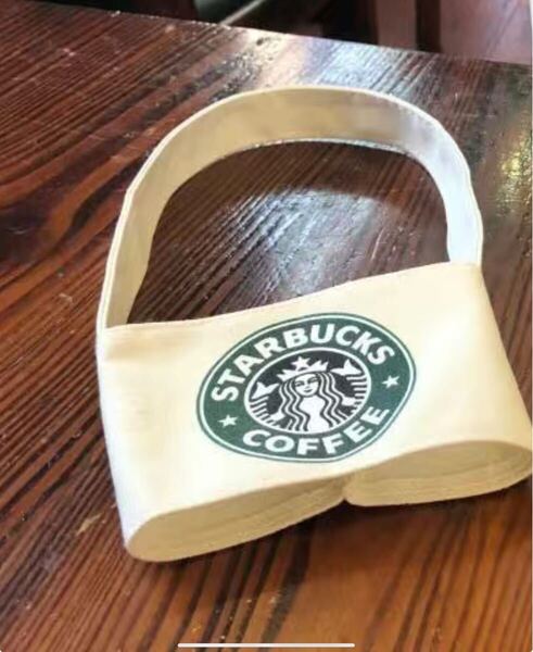 スターバックス海外限定 日本未発売 ドリンクバック 小物入れ ホワイト
