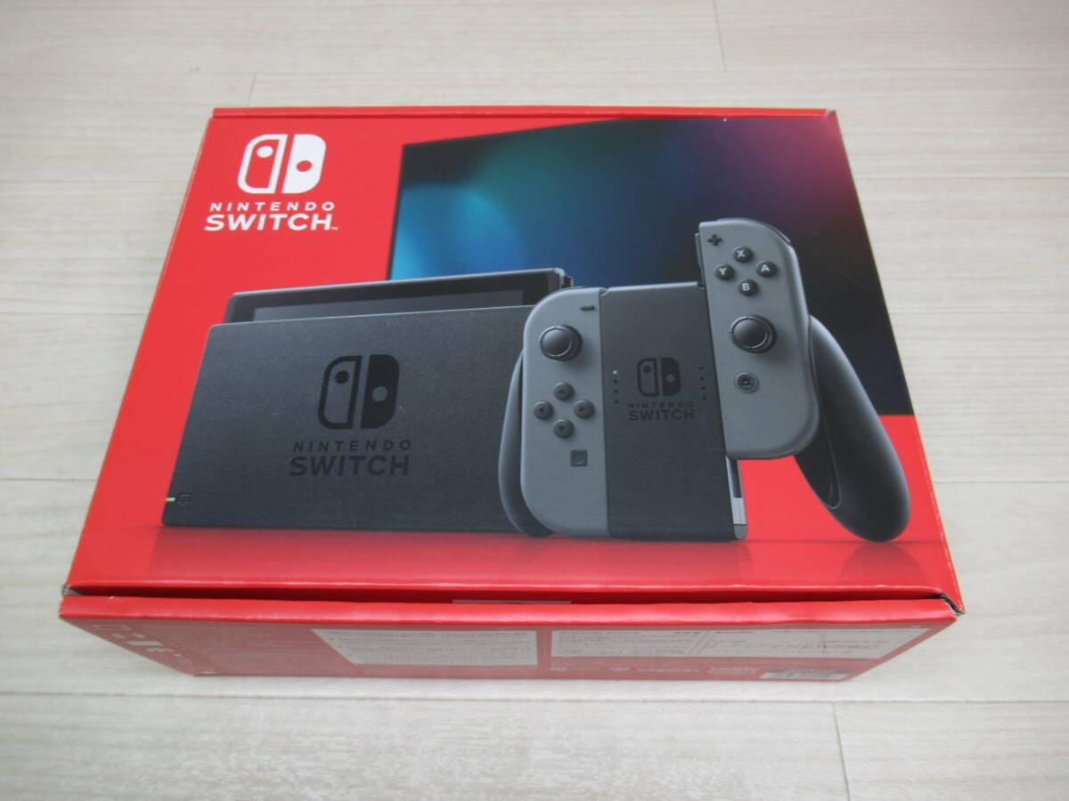 【ジャンク品】Nintendo Switch 本体 グレー 箱付き Yahoo!オークション -「nintendo switch グレー」の落札相場