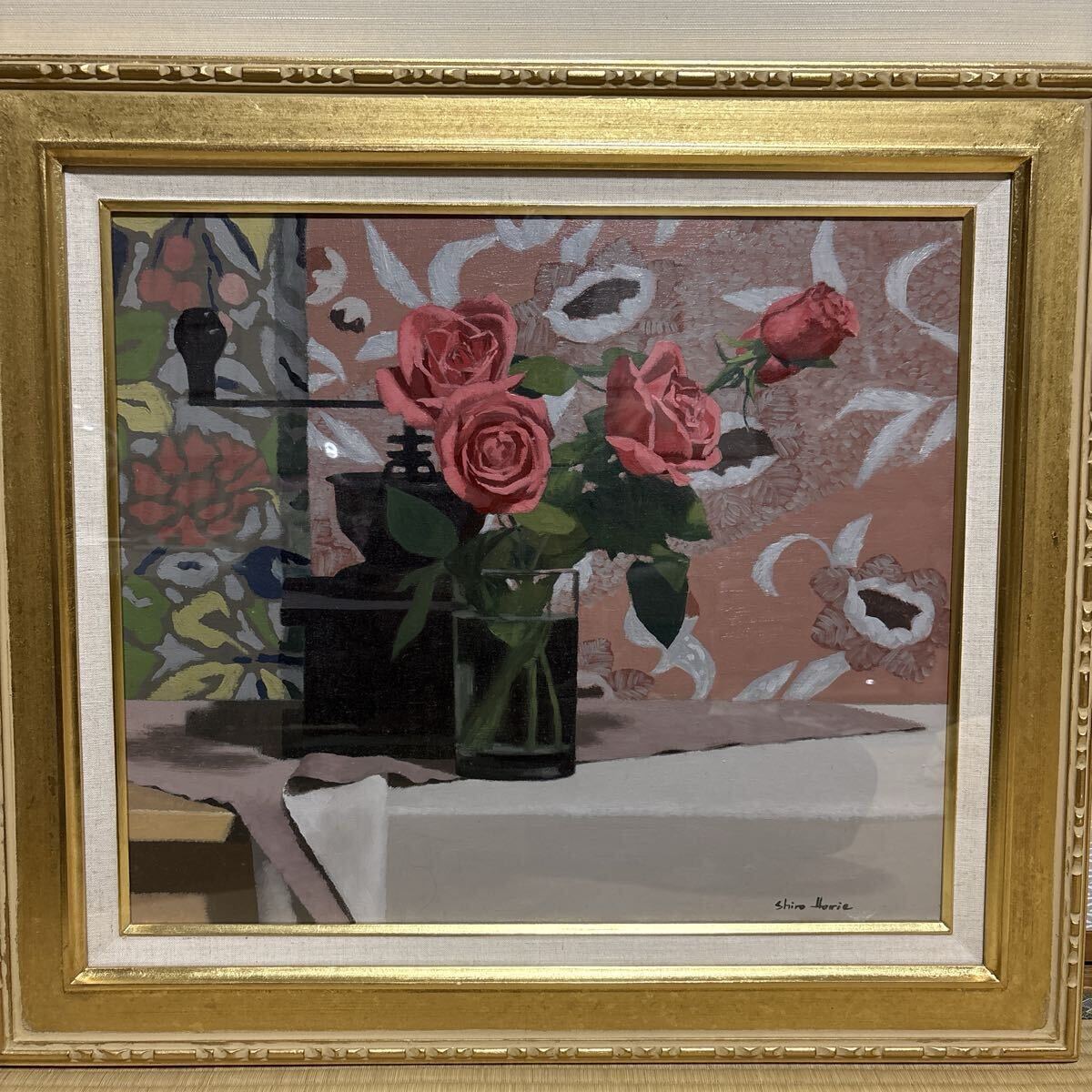 「真作」橋本博 人形画 静物画 油彩画 額装 サイン有り F6号 2025年最新】Yahoo!オークション -#橋本(油彩)の中古品・新品