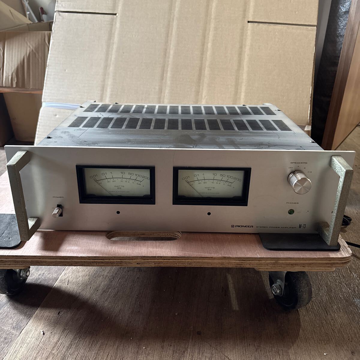Pioneer SA-440D ステレオアンプ 本体 パイオニア・ステレオアンプ・SA-4400 - あ・の・ろぐ