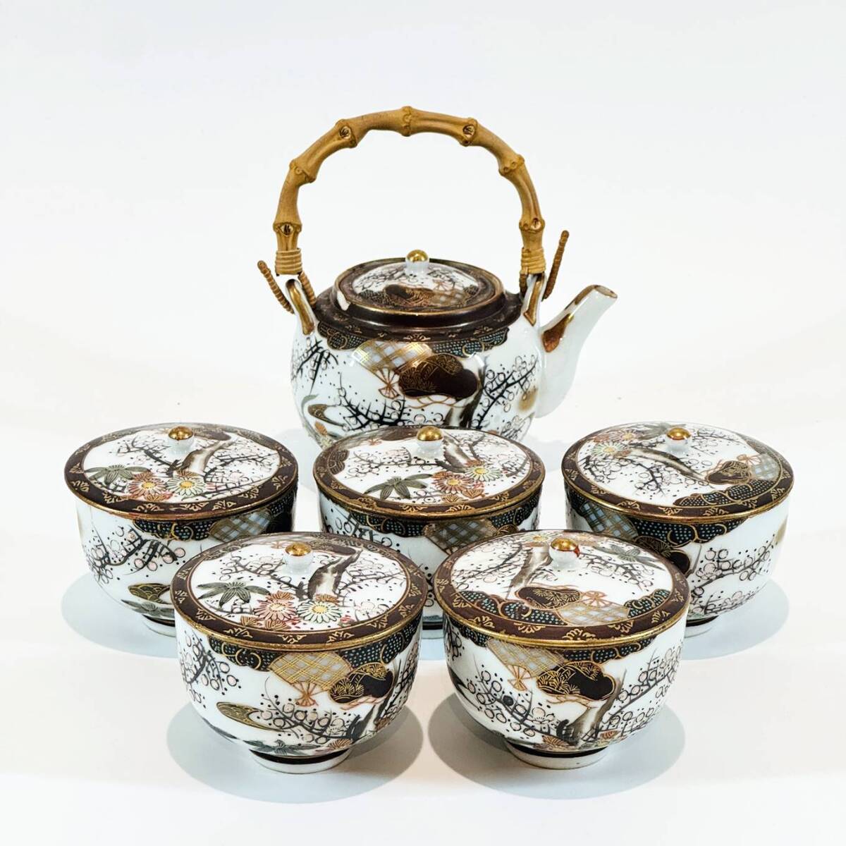 時代物九谷造の煎茶器です Yahoo!オークション -「九谷焼 煎茶器」の落札相場・落札価格