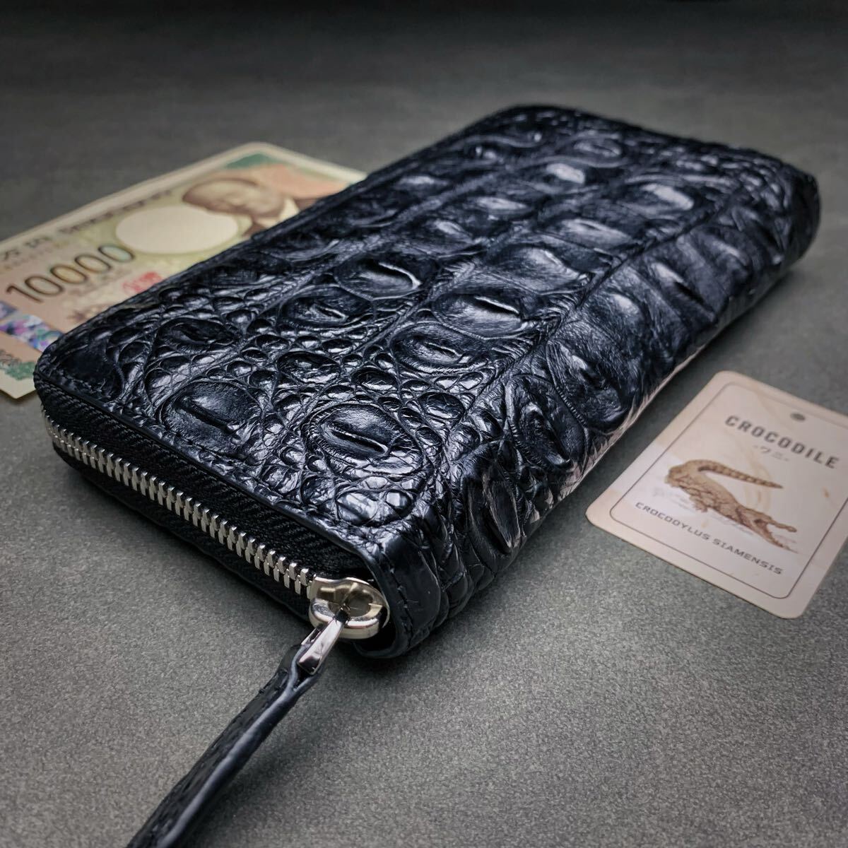 未使用クロコダイル長財布 2025年最新】Yahoo!オークション -クロコダイル 長財布の中古品