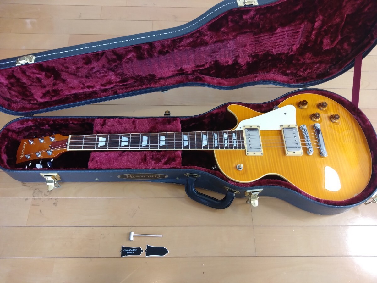 希少 history TH-LC WRD エボニー指板 ハードケース有レスポール Yahoo!オークション -「history レスポール」(その他) (本体)の