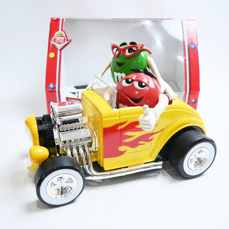 新品　ディスペンサー　M&M M&M‘s 車　激レア Amazon｜エムアンドエムズ m&m's ディスペンサー ホットロッド