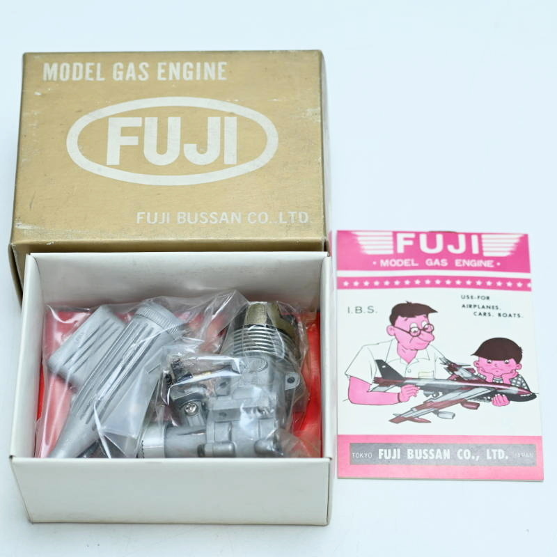 FUJIエンジン 19−ⅢS Ｕコン.ラジコン飛行機用 新品未使用専用マフラー付 Yahoo!オークション -「fujiエンジン」(飛行機) (ホビーラジコン