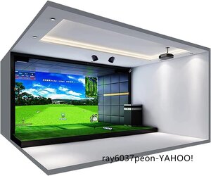3.2m×4m закрытый Golf тренажер для удар экран толщина 0.4cm высокая прочность сеть большой тренировка для сеть
