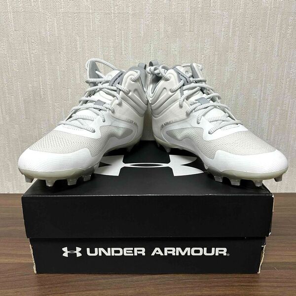 UNDER ARMOUR COMMAND MC MID Lacrosse Cleats US9 27cm アンダーアーマー ラクロス アメフト スパイク アメリカンフットボール