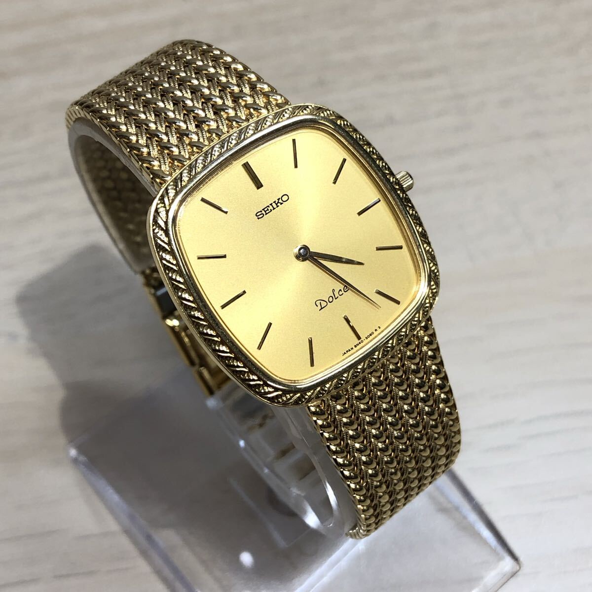 美品【稼働品】SEIKO セイコー ドルチェ ホワイト ゴールド クォーツ 電池 Yahoo!オークション -「電池」(ドルチェ) (セイコー)の落札相場