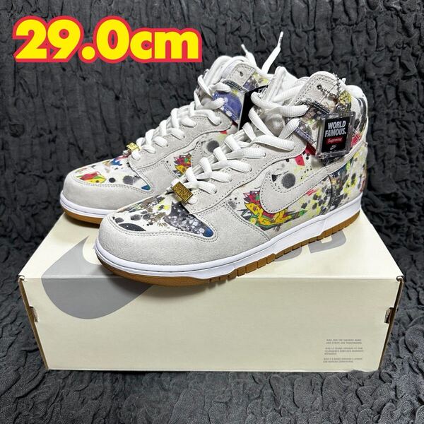 新品未使用 Supreme × Nike SB Dunk High Rammellzee ナイキ シュプリーム ダンクハイ US11 29.0cm