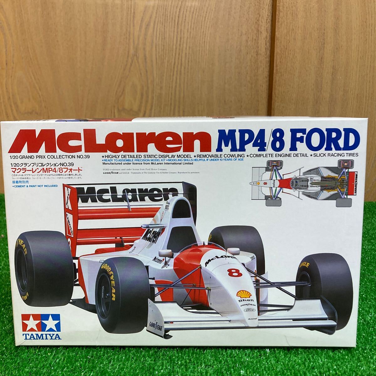 マクラーレン MP4/8.MP4/9 中古ボディ Yahoo!オークション -「マクラーレンmp4-8」(プラモデル) の落札