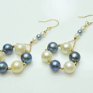 ◆K18パールピアス 【新品】◆税込み超特価♪♪