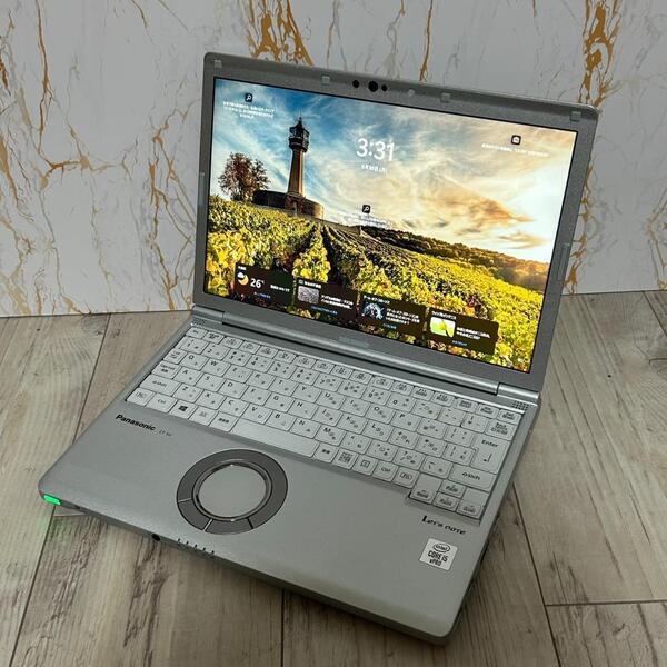 レッツノートCF-SV9 10世代 SSD256GB 正規Office付き ハイスペ 軽量なボディ WEBカメラ付き