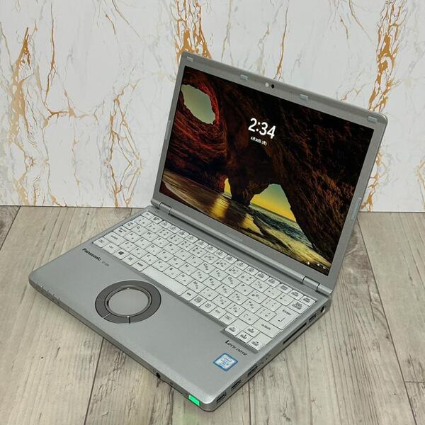 Let's note CF-SZ6RDYVS SSD 256GB 軽量なボディ WEBカメラ付き♪ バッテリーも良好で快適