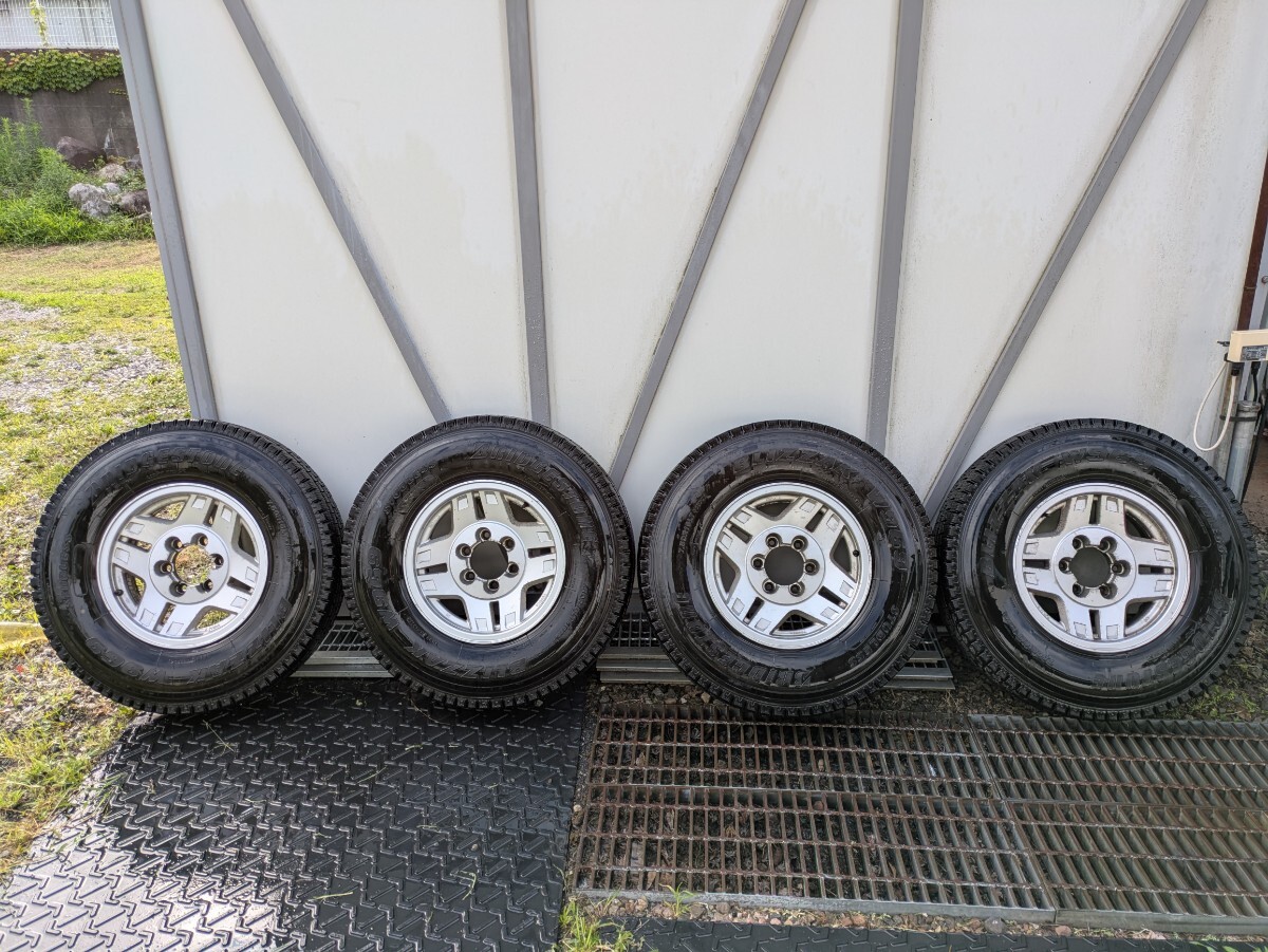 トヨタ純正 ランクル78プラド？16インチ6J 4本セット トヨタ純正 ランクル78プラド？16インチ6J 4本セット トヨタ純正